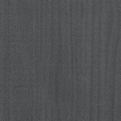 Szafki nocne, 2 szt., szare, 40x30,5x40 cm, drewno sosnowe