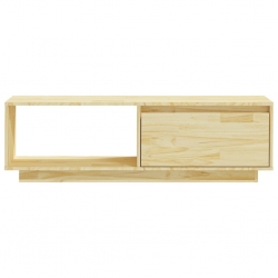 Szafka pod telewizor, 110x30x33,5 cm, lite drewno sosnowe