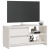 Szafka pod TV, biała, 80x31x39 cm, drewno sosnowe