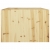 Stolik kawowy, 75 x 50 x 33,5 cm, lite drewno jodłowe
