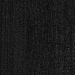 Stolik kawowy, czarny, 110x50x34 cm, drewno sosnowe