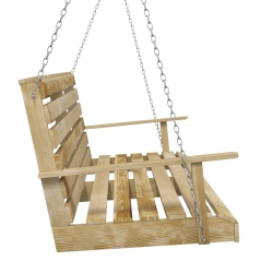 Huśtawka ogrodowa, 110 cm, impregnowane drewno sosnowe
