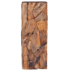 Stolik pomocniczy, 30x30x80 cm, lite drewno tekowe