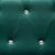 Sofa Chesterfield, 2-os., obita aksamitem, 146x75x72cm, zielona