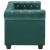 Sofa Chesterfield, 2-os., obita aksamitem, 146x75x72cm, zielona