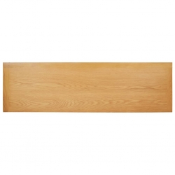Stolik typu konsola, 118x35x77 cm, lite drewno dębowe