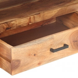 Szafka pod TV, 120x35x45 cm, drewno stylizowane na sheesham