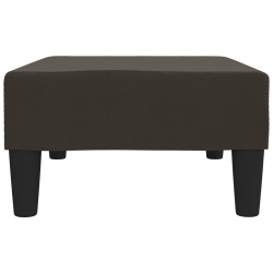 Podnóżek, ciemnoszary, 78x56x32 cm, tapicerowany aksamitem