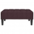 Podnóżek, fioletowy, 78x56x32 cm, tapicerowany tkaniną