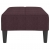 Podnóżek, fioletowy, 78x56x32 cm, tapicerowany tkaniną