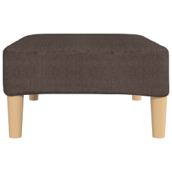 Podnóżek, kolor taupe, 78x56x32 cm, tapicerowany tkaniną