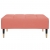 Podnóżek, różowy, 78x56x32 cm, aksamitny
