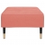 Podnóżek, różowy, 78x56x32 cm, aksamitny