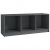Szafka pod telewizor, szara, 104x33x41 cm, lite drewno sosnowe