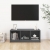 Szafka pod telewizor, szara, 104x33x41 cm, lite drewno sosnowe
