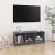 Szafka pod telewizor, szara, 104x33x41 cm, lite drewno sosnowe