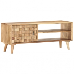 Szafka pod TV, 100 x 35 x 40 cm, lite drewno akacjowe