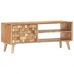 Szafka pod TV, 100 x 35 x 40 cm, lite drewno akacjowe