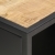 Szafka TV z drzwiczkami, 90x30x40 cm, surowe drewno mango