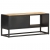 Szafka TV z drzwiczkami, 90x30x40 cm, surowe drewno mango
