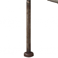 Palenisko rustykalne, Ø 60 cm, żelazne
