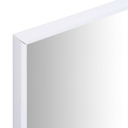 Lustro, białe, 120x30 cm