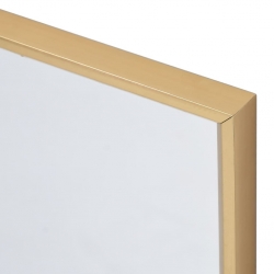 Lustro, złote, 100x60 cm