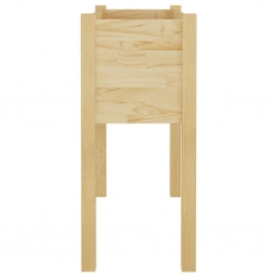 Donice ogrodowe, 2 szt., 70x31x70 cm, lite drewno sosnowe