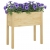 Donice ogrodowe, 2 szt., 70x31x70 cm, lite drewno sosnowe