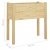Donice ogrodowe, 2 szt., 70x31x70 cm, lite drewno sosnowe
