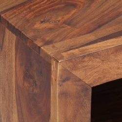 Szafka pod TV, 120x30x40 cm, lite drewno sheesham