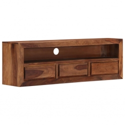 Szafka pod TV, 120x30x40 cm, lite drewno sheesham