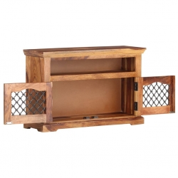 Szafka pod TV, 90x30x60 cm, lite drewno sheesham