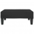 2-osobowa sofa z podnóżkiem, czarna, sztuczna skóra