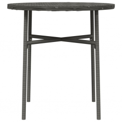 Stolik herbaciany, szary, 45 cm, polirattan