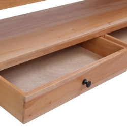 Szafka pod TV, 115x30x40 cm, lite drewno mahoniowe