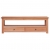 Szafka pod TV, 115x30x40 cm, lite drewno mahoniowe