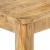 Stolik konsola, 110 x 35 x 76 cm, surowe drewno mango