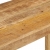 Stolik konsola, 110 x 35 x 76 cm, surowe drewno mango