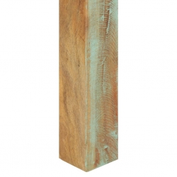 Stolik typu konsola, 110 x 35 x 76 cm, lite drewno z odzysku