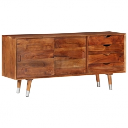 Szafka pod TV, 118x30x55 cm, lite drewno akacjowe