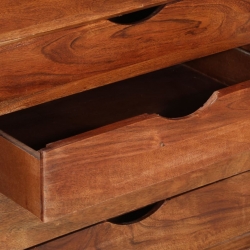 Szafka pod TV, 118x30x55 cm, lite drewno akacjowe