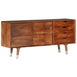 Szafka pod TV, 118x30x55 cm, lite drewno akacjowe