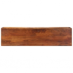 Szafka pod TV, 118x30x55 cm, lite drewno akacjowe
