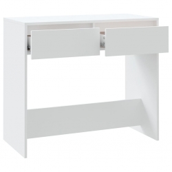 Stolik konsolowy, biały, 89x41x76,5 cm
