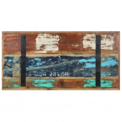 Stół jadalniany, 120 x 60 x 76 cm, lite drewno z odzysku