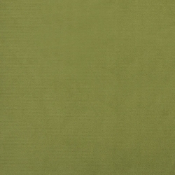 Fotel z podnóżkiem, jasnozielony, obity aksamitem