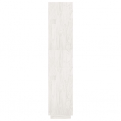 Regał/przegroda, biały, 80x35x167 cm, lite drewno sosnowe