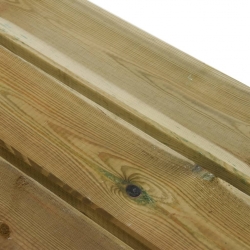 Ławka ogrodowa, 220 cm, impregnowane drewno sosnowe