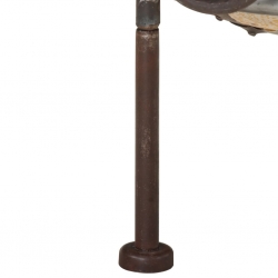 Kolorowe palenisko rustykalne, Ø 60 cm, żelazne